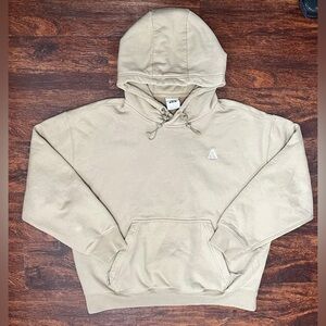 Men’s Size L Nike ACG Therma-Fit Fleece Pullover Hoodie Tan Heavyweight